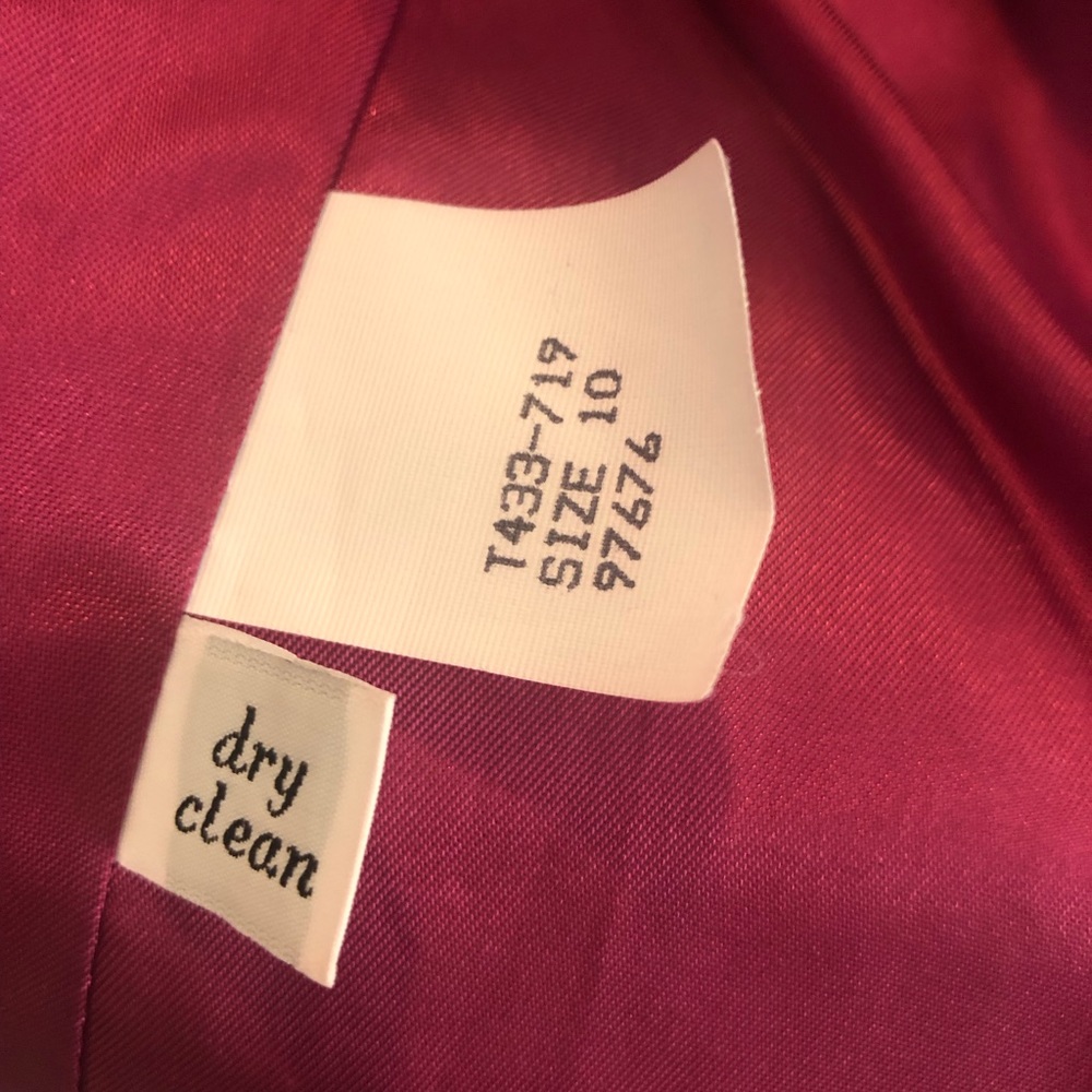 Pendleton Wool Plaid Jacket, Pink/Blue, Euc - image 8